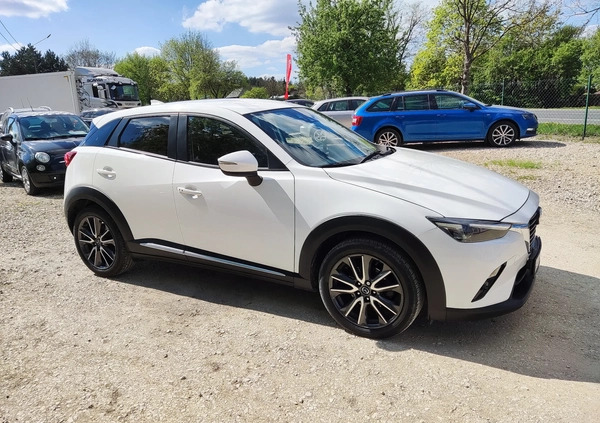 Mazda CX-3 cena 59850 przebieg: 64000, rok produkcji 2017 z Olecko małe 667